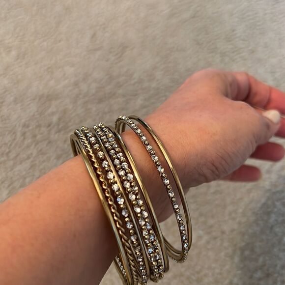 Bracelets stacking. total 12 bracelets - Picture 5 of 8